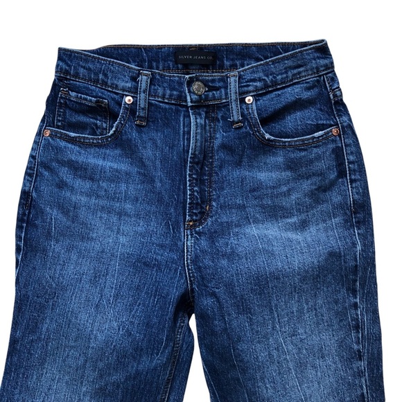 Silver Jeans Highly Desirable W25/L28 Trouser Straight - Picture 3 of 16